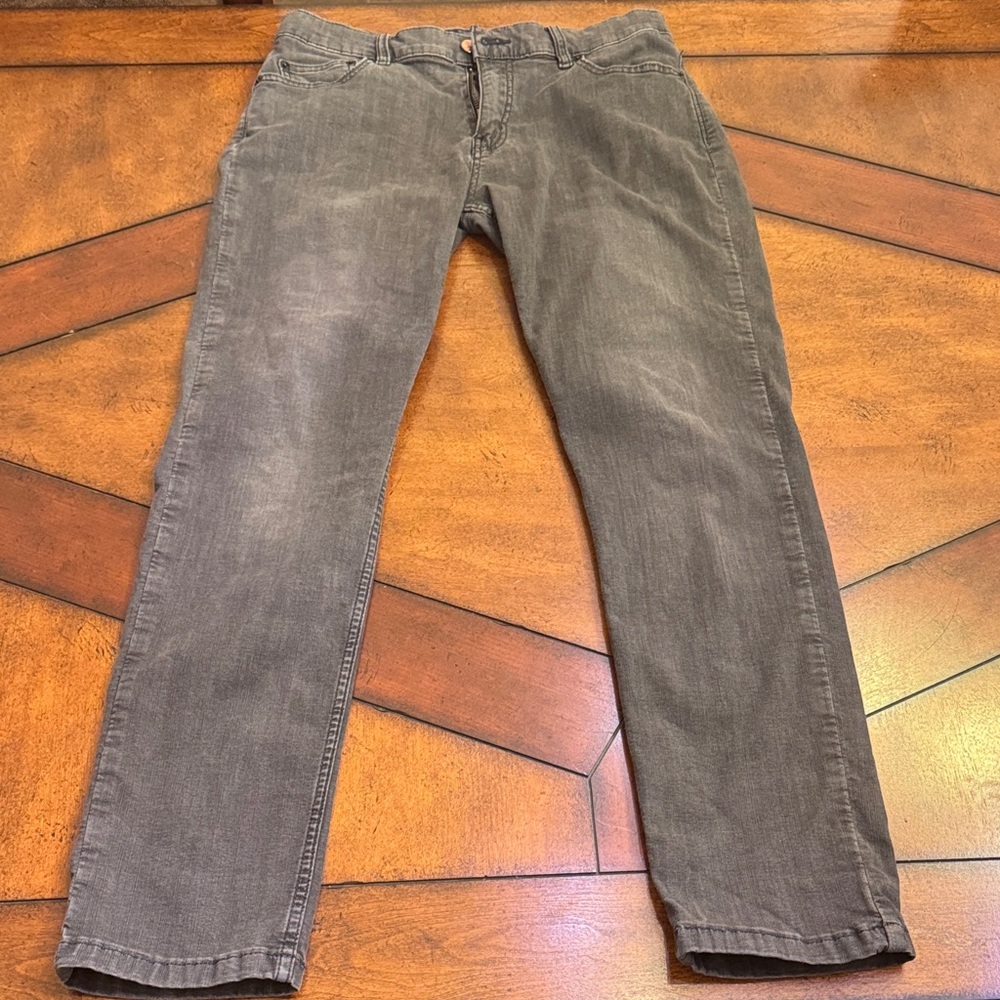 Men's Charcoal Slim Jeans
